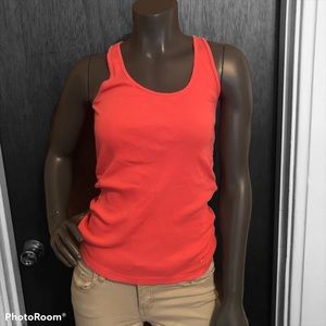Nike Athletic Dept. ribbed tank- Coral